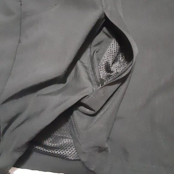 Mike Weir Golf Shirt Mens Size XL Black Windbreaker Zippered Pockets Drawstring - Picture 3 of 6